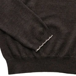 Aiayu strik - Isha dark brown melange