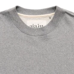 Aiayu sweatshirt - Stitched Circular grey melange