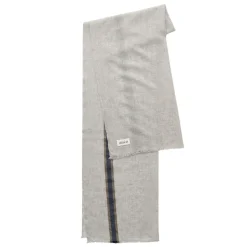 Aiayu tørklæde - Ema light grey melange