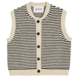 Aiayu vest - Asha mix black navy