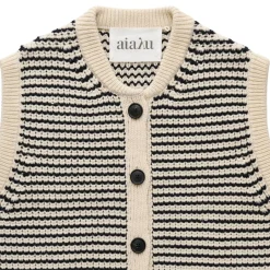 Aiayu vest - Asha mix black navy