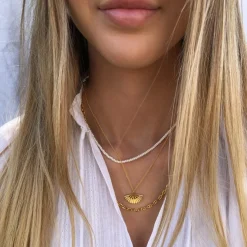 Annavii halskæde - Kala creme