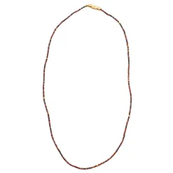 Annavii halskæde - Nila bordeaux