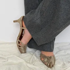 Anonymoud Copenhagen pumps - Keesha 55 vintage champagne