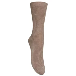 Becksöndergaard strømper - Telma Solid beige melange