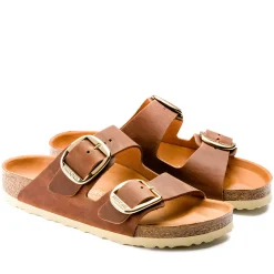 Birkenstock sandal - 1011073 Arizona Big Buckle cognac
