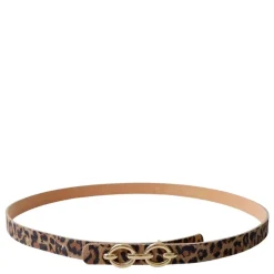 Black Colour bælte - Lotus leopard