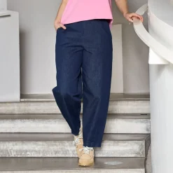 Black Colour bukser - Denice Denim Barrel denim
