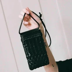 Cala Jade mobiltaske - Mia Twill Cross-body black