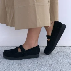 Clarks loafers - Wallabee T-bar black
