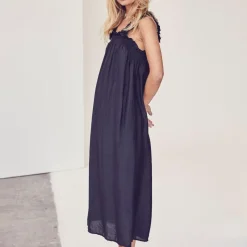 Co'couture kjole - Callum Smock Strap black