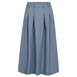 Co'couture nederdel - Elly Pleat dusty blue