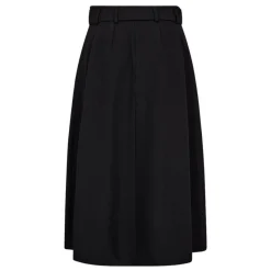 Co'couture nederdel - Luna Belt Midi Pleat black