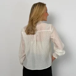 Co'couture skjorte - Dally Dot V off-white