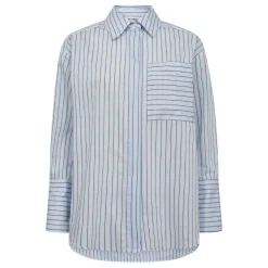 Co'couture skjorte - Feline pale blue