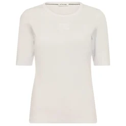 Co'couture t-shirt - Granny Embroidery SS off white