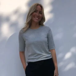 Co'couture t-shirt - Granny SS grey melange