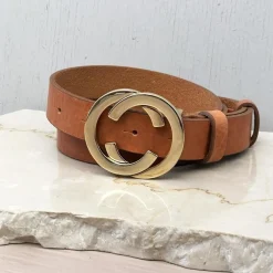 Depeche bælte - 14196 cognac
