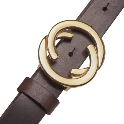 Depeche bælte - 14196 dark brown