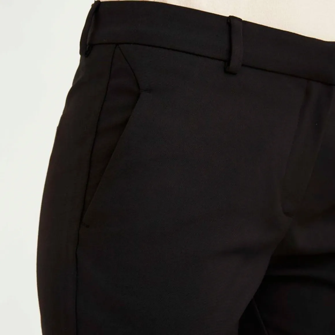 Five Units bukser - Kylie Crop 396 black