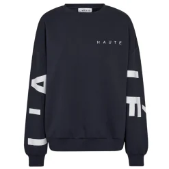 Haute L'amitié sweatshirt - Maxi Split Logo navy