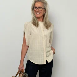 Heartmade skjorte - Tulin 450/off white