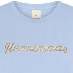 Heartmade t-shirt - Efia Logo dusty blue