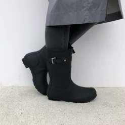 Hunter gummistøvler - Original Insulated Short black