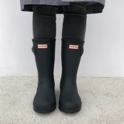 Hunter gummistøvler - Original Insulated Short black