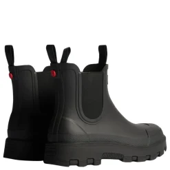 Hunter gummistøvler - Unisex Elements Elastic Chelsea blk/black