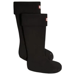Hunter strømper - Fleece Tall black