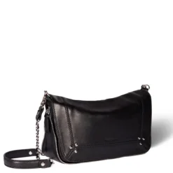 Jerome Dreyfuss taske - Bobi S agneau noir silver