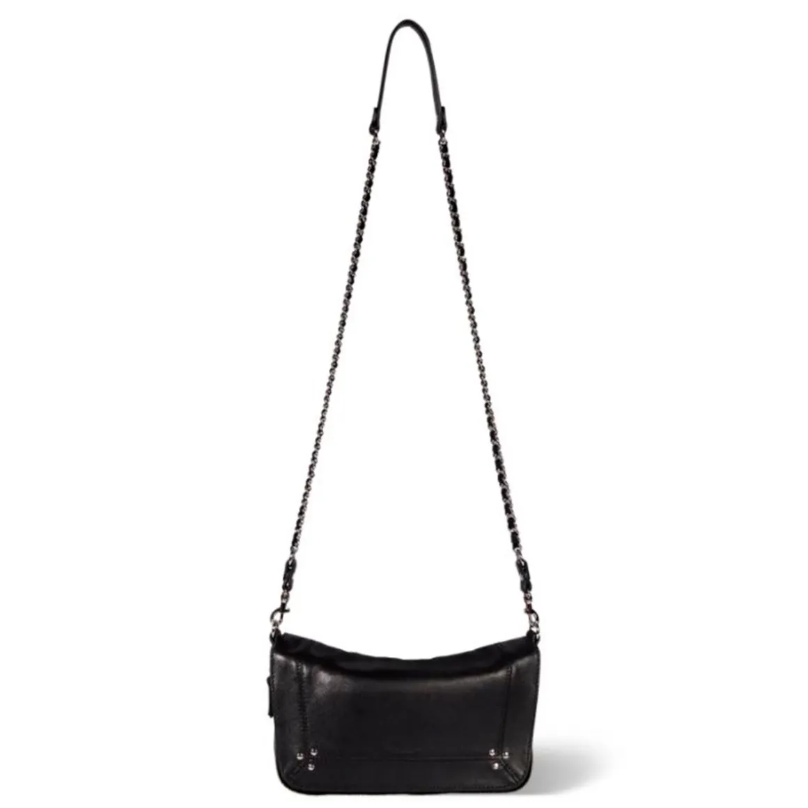 Jerome Dreyfuss taske - Bobi S agneau noir silver