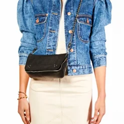 Jerome Dreyfuss taske - Bobi S agneau noir silver