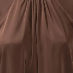 Karmamia Copenhagen bluse - Rachel semi rich brown