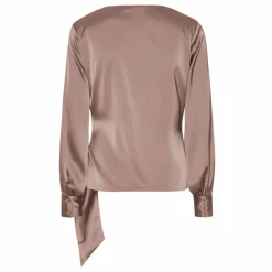 Karmamia Copenhagen bluse - Ines semi rich tan