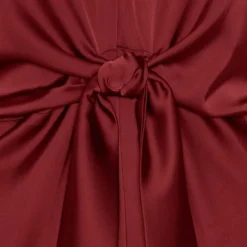 Karmamia Copenhagen kjole - Faye Maxi semi rich merlot