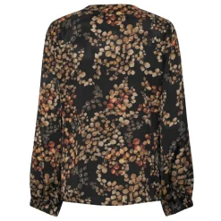 Karmamia Copenhagen skjorte . Sophia melange noir