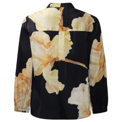 Karmamia Copenhagen skjorte - Jody gold maxi flower