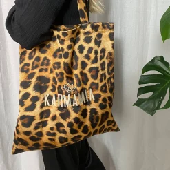 Karmamia Copenhagen taske - Tote Bag No. 1 leopard