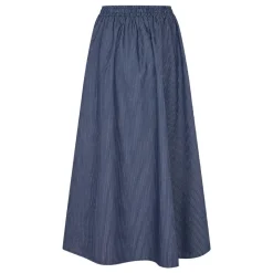 Lollys Laundry nederdel - Akane Maxi dark blue