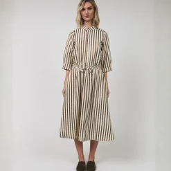Lollys Laundry nederdel - Bristol Midi dark mokka