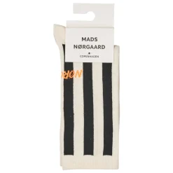 Mads Nørgaard strømper - Antonella black/vanilla ice