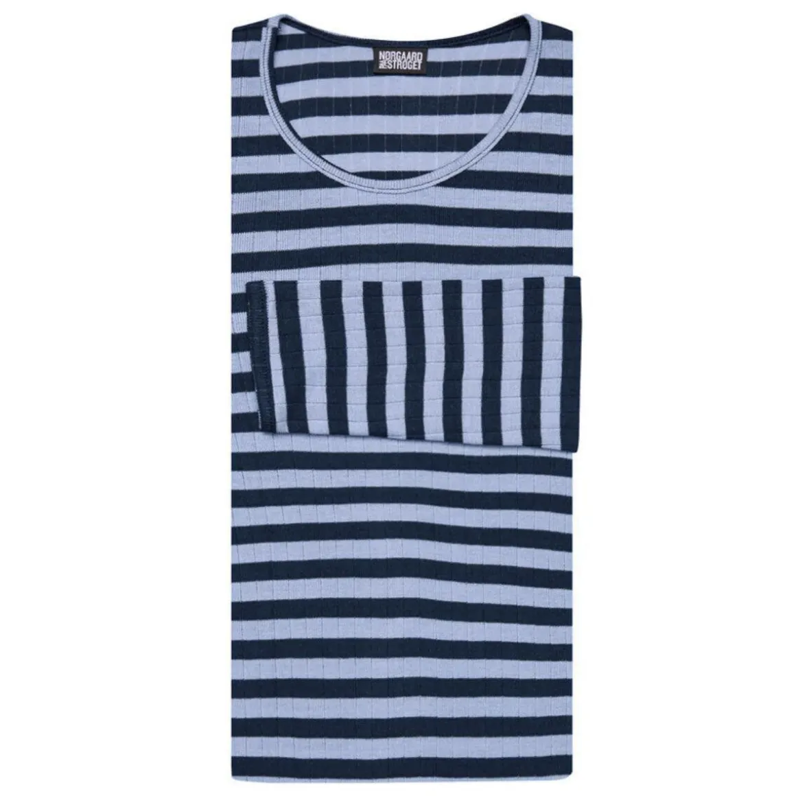 Nørgaard Paa Strøget bluse - 101 Broadway marine/powder blue
