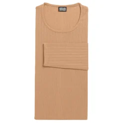 Nørgaard Paa Strøget bluse - 101 Solid Colour dark camel