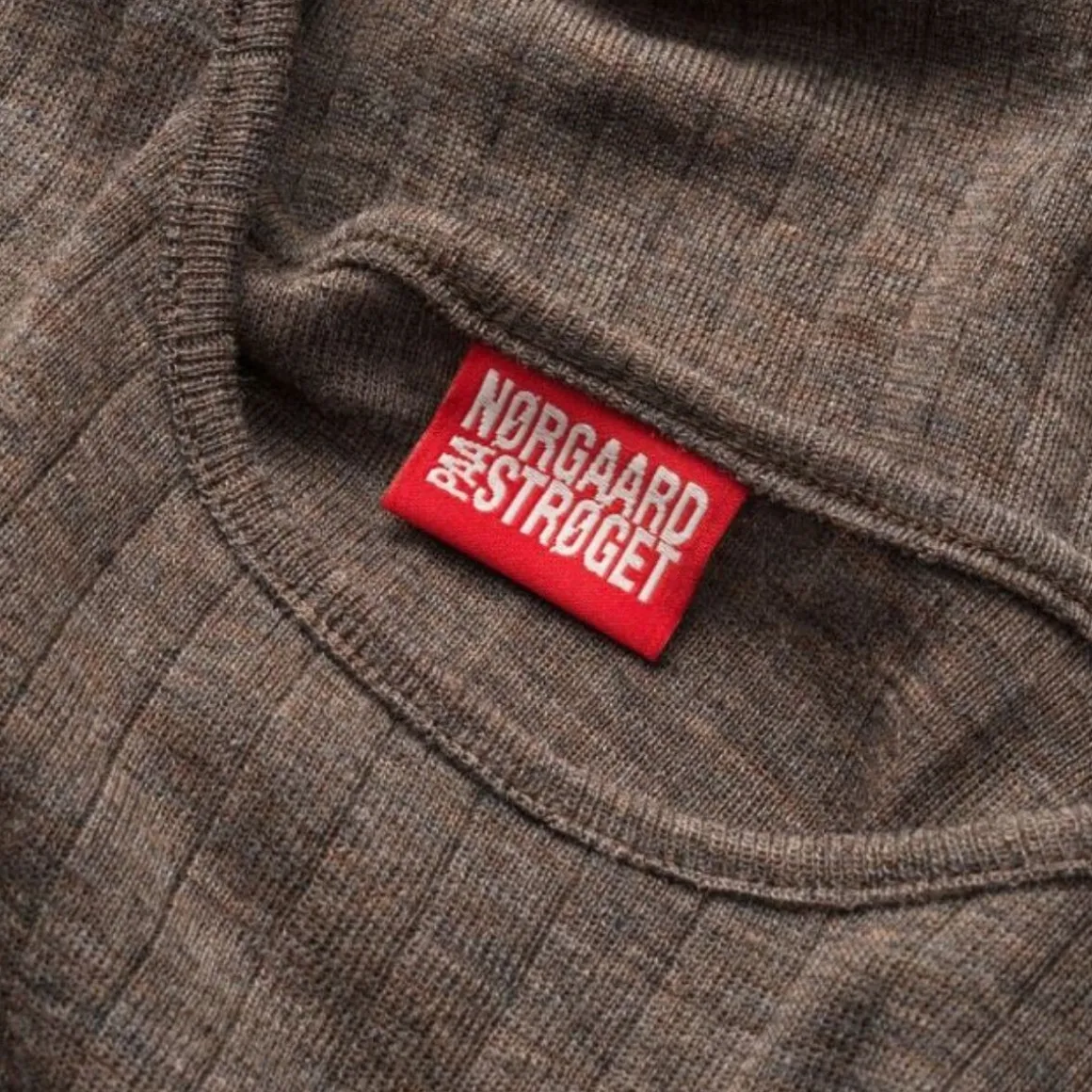 Nørgaard Paa Strøget bluse - 101 Wool brown