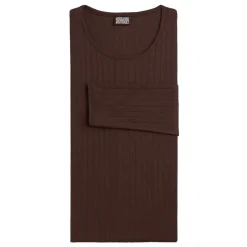 Nørgaard Paa Strøget bluse - 101 Solid Colour brown