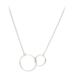 Pernille Corydon halskæde - N-224 Double Plain sølv
