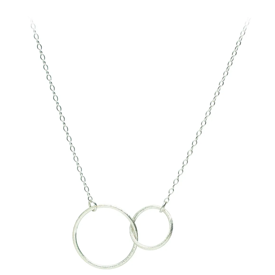 Pernille Corydon halskæde - N-224 Double Plain sølv