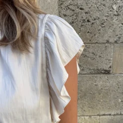 Rails bluse - Lynette ivory